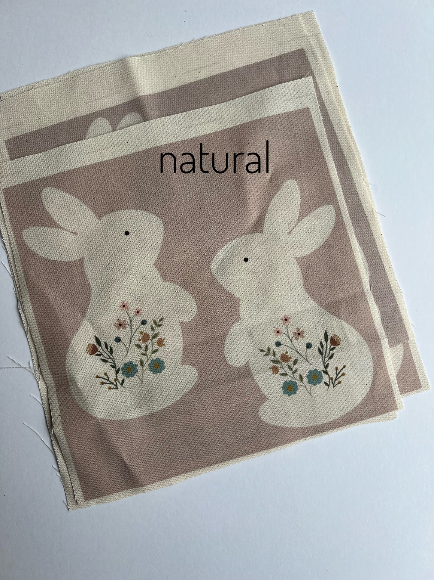 DIY 5 Easter bunnies sewing kit