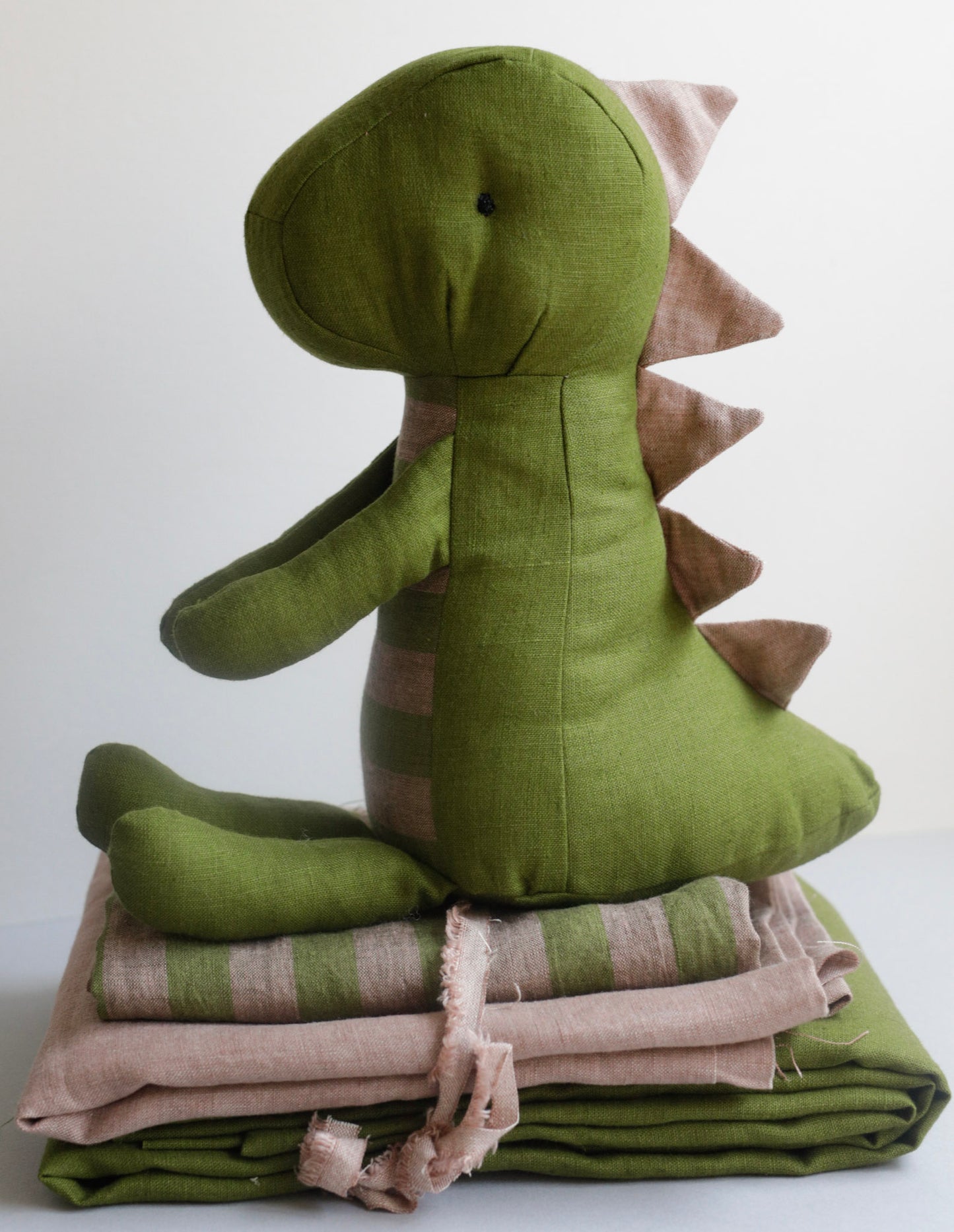 Stripesaurus Dinosaur making fabrics bundle
