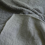 Light Grey Soft Wool-Feel Bouclé Fabric – Fat Quarter
