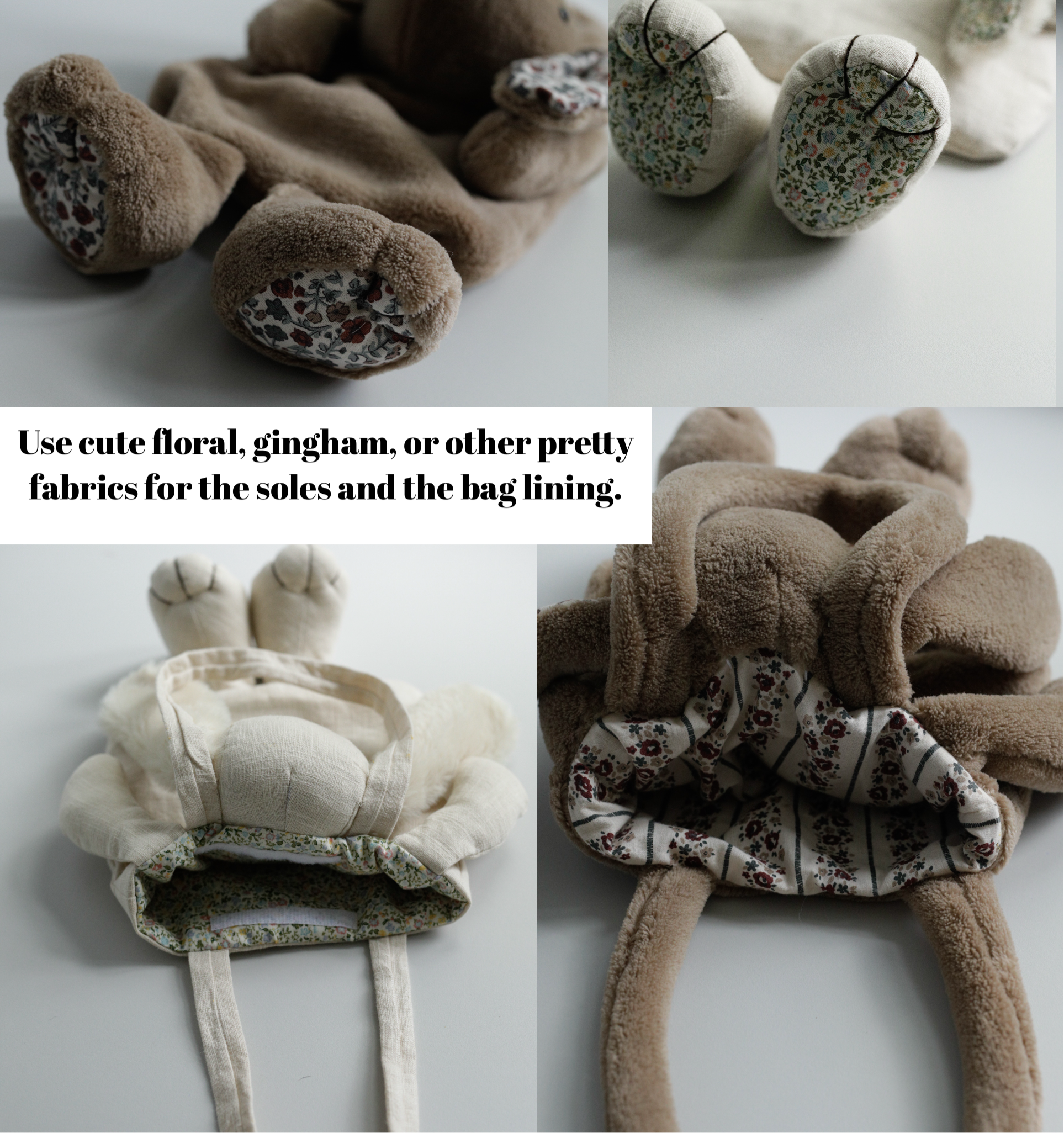 Bunny Bag Sewing Pattern – PDF Tutorial