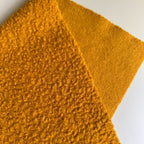 Ochre/Mustard Soft Wool-Feel Bouclé Fabric – Fat Quarter