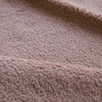 Powder Pink Soft Wool-Feel Bouclé Fabric – Fat Quarter