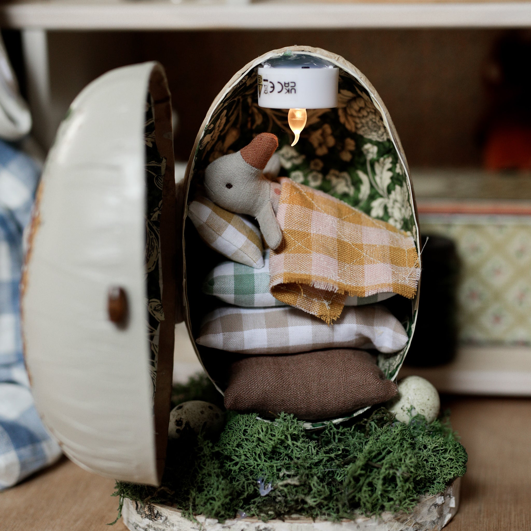 Mini Goose Sewing Pattern & Tutorial PDF – 18, 16, 13, 10 & 8 cm