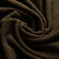 Dark Brown Soft Stretch Bouclé Fabric – Fat Quarter