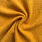 Ochre/Mustard Soft Wool-Feel Bouclé Fabric – Fat Quarter