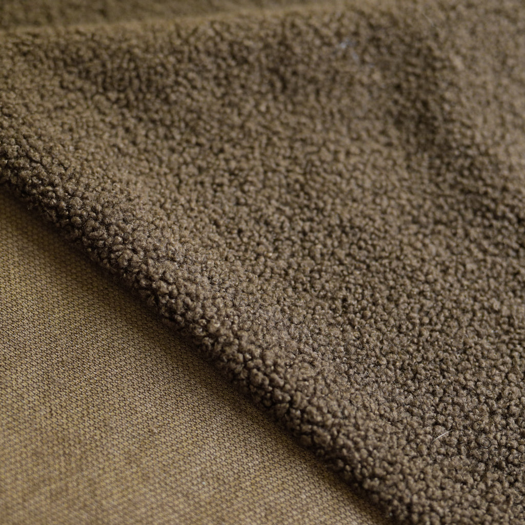 Dark Brown Soft Stretch Bouclé Fabric – Fat Quarter