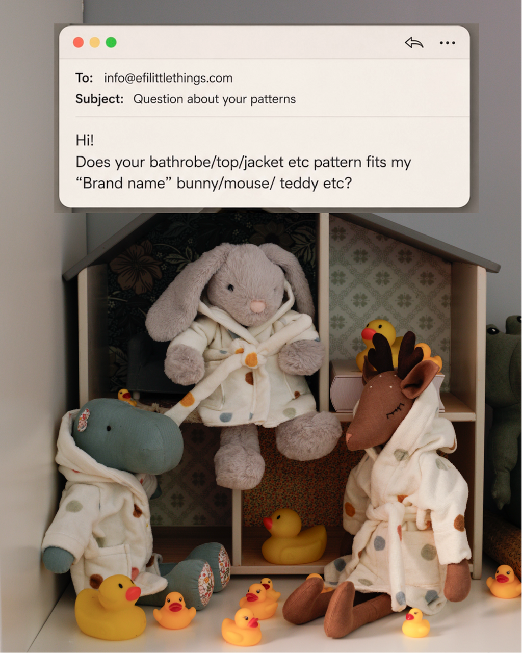 PERFECT FIT – Create a Wardrobe for Any Soft Toy