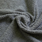 Light Grey Soft Wool-Feel Bouclé Fabric – Fat Quarter