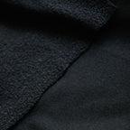 Black Soft Wool-Feel Bouclé Fabric – Fat Quarter