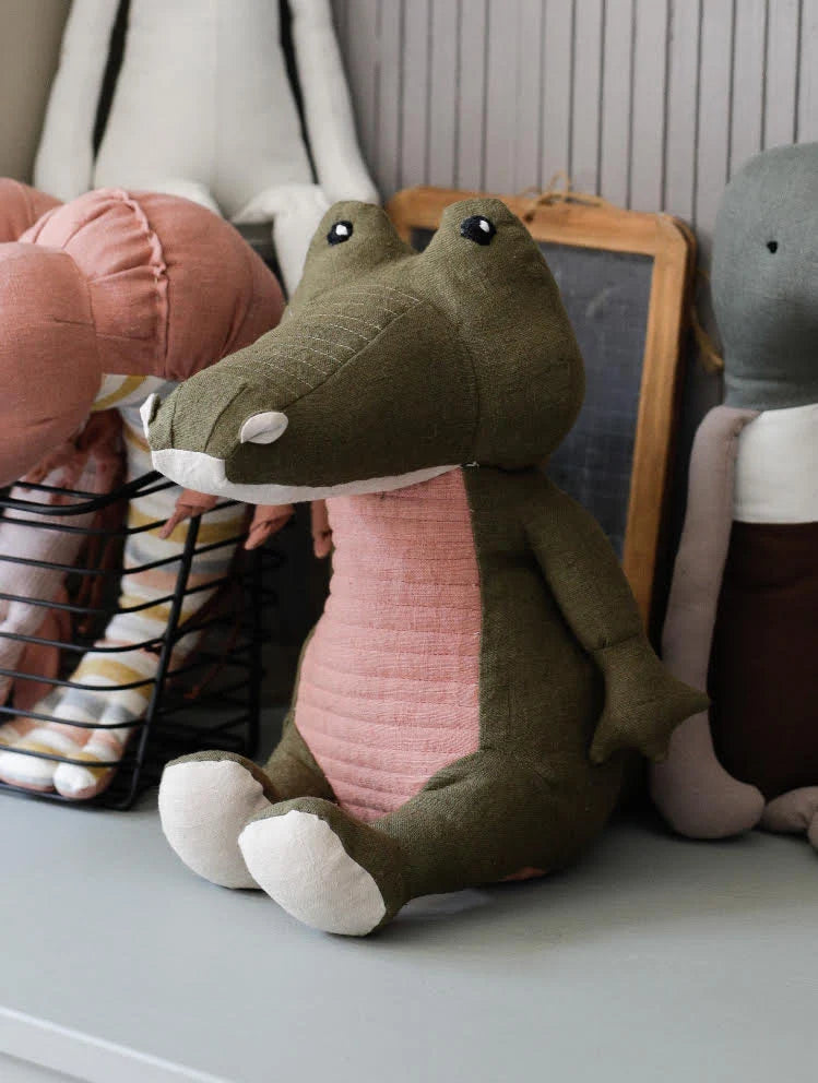 Alligator / Crocodile Sewing Pattern & Tutorial | 32 cm Soft Toy