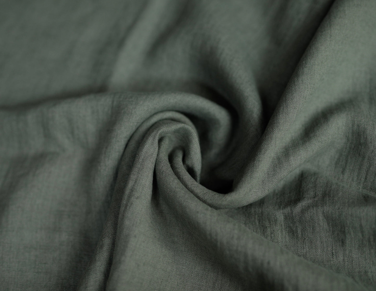 2699 Sage green 100% Lithuanian linen softened fabric 2699