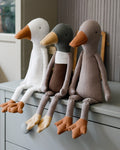 55 cm (22”) Goose Soft Toy PDF Sewing Pattern and Tutorial