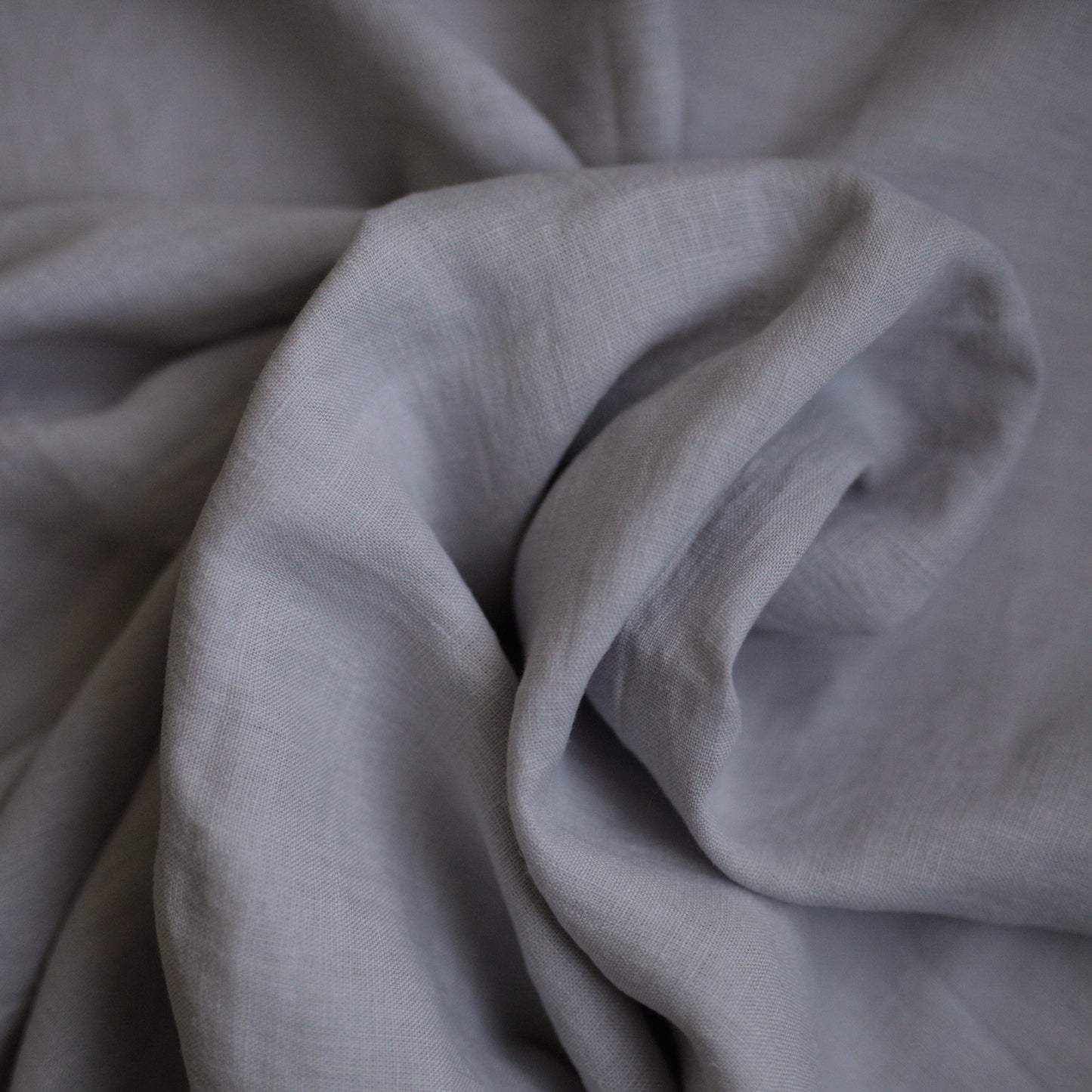 901 Warm grey 100% Lithuanian linen softened fabric