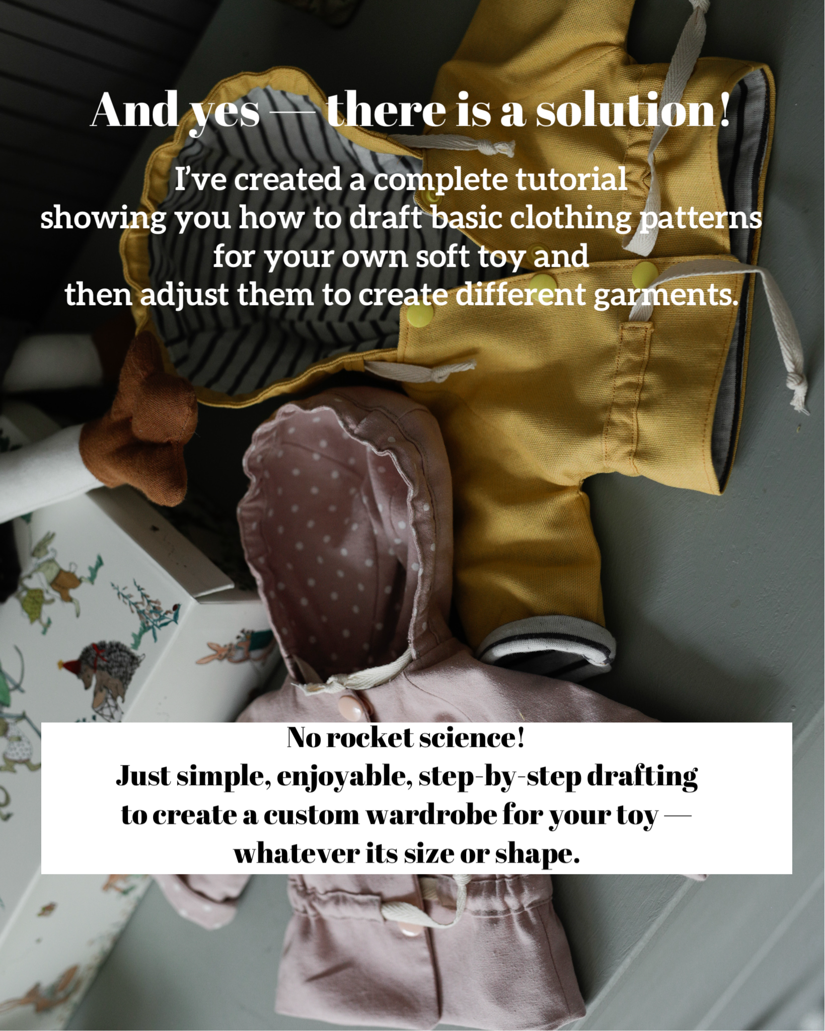 PERFECT FIT – Create a Wardrobe for Any Soft Toy
