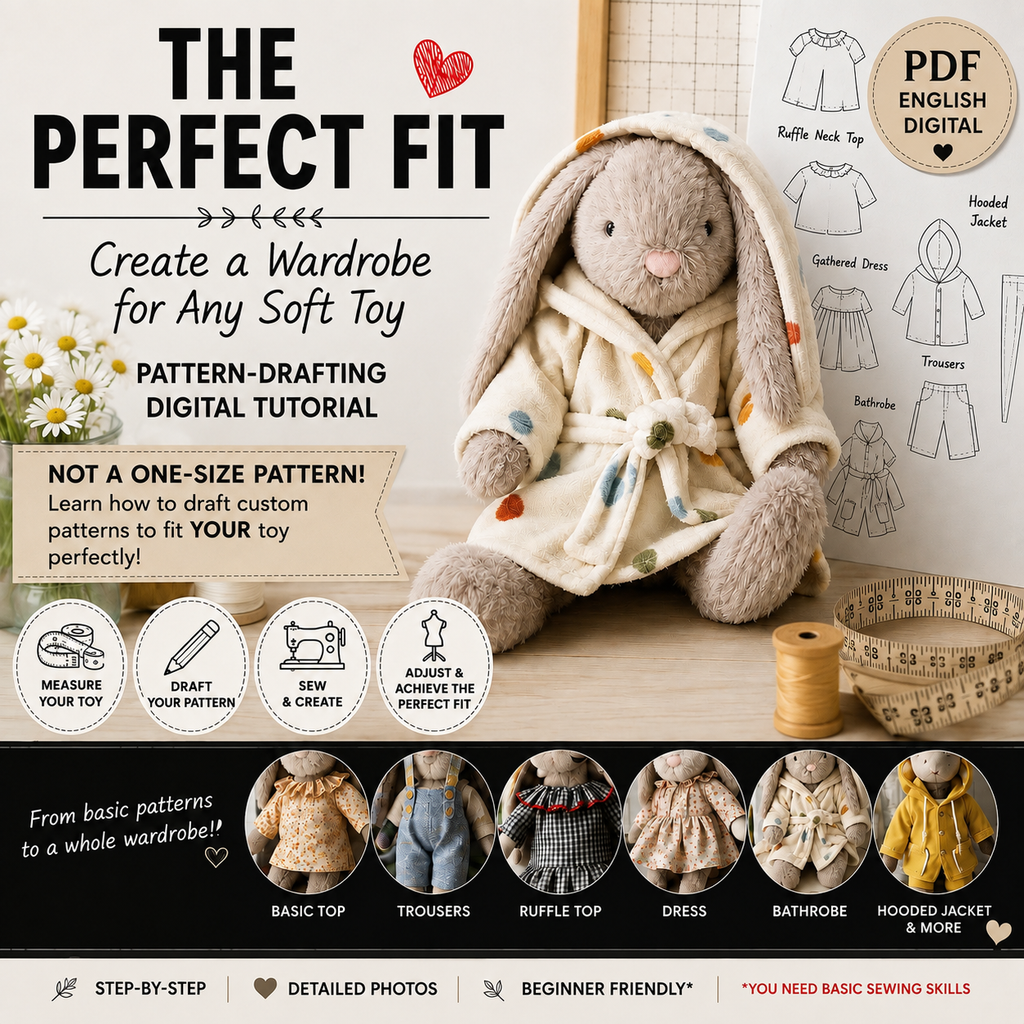 PERFECT FIT – Create a Wardrobe for Any Soft Toy