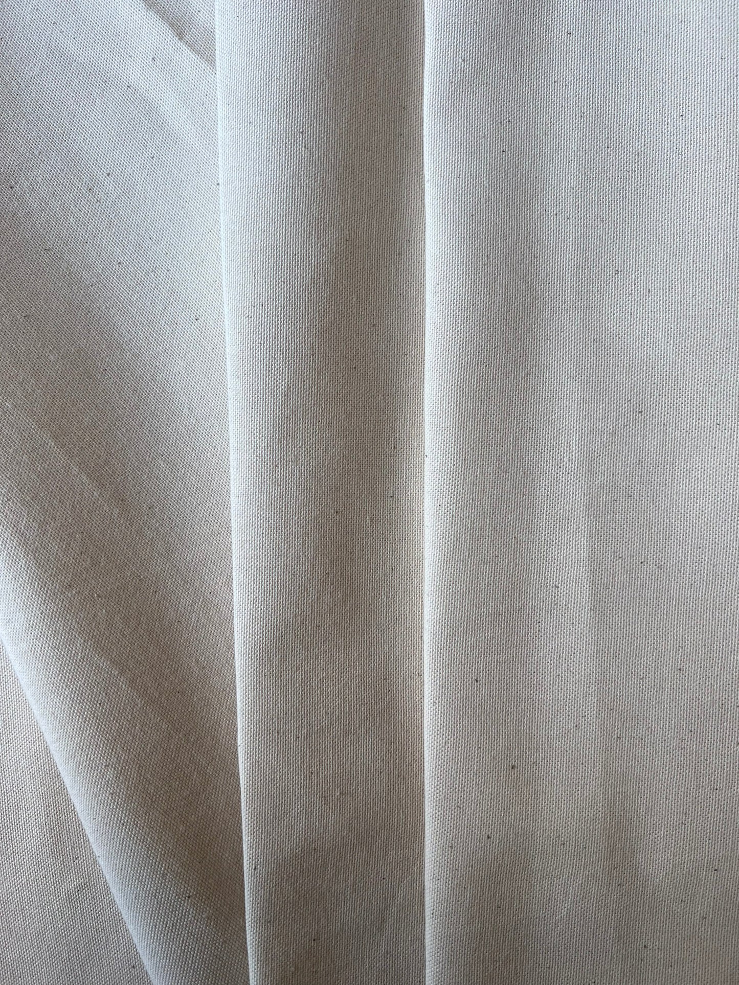 100% cotton unbleached thick canvas for pockets, posters, Advent calendars