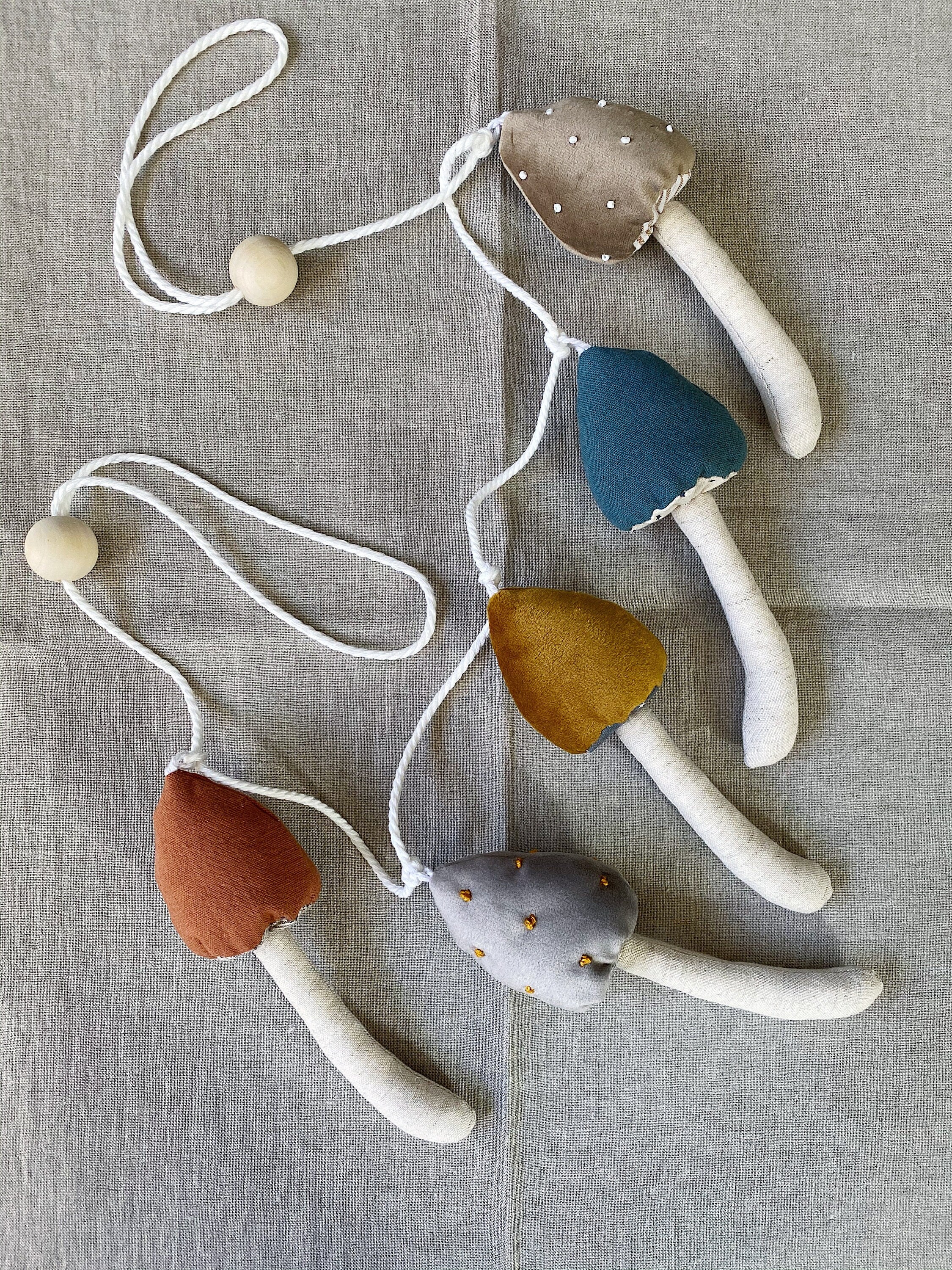 Mushroom TOY MAKING PDF sewing tutorial
