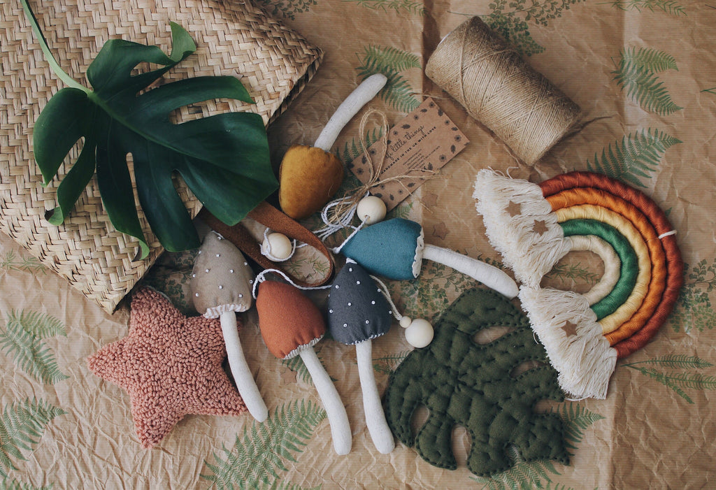Mushroom TOY MAKING PDF sewing tutorial