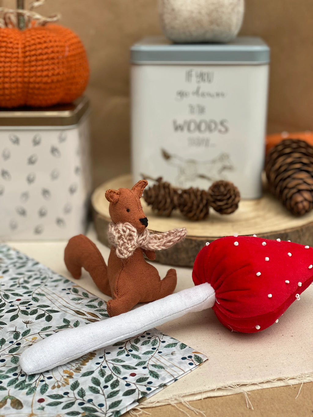 Mushroom Sewing Pattern & Tutorial