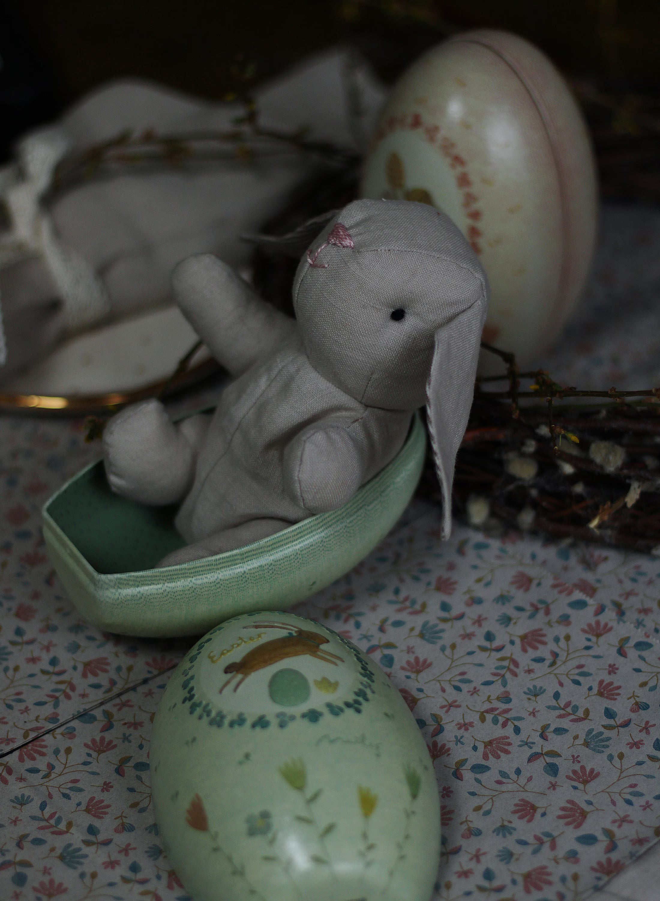 Bunny Rabbit Hare Easter bunny doll soft toy  Stuffed Toy making sewing PDF pattern and tutorial