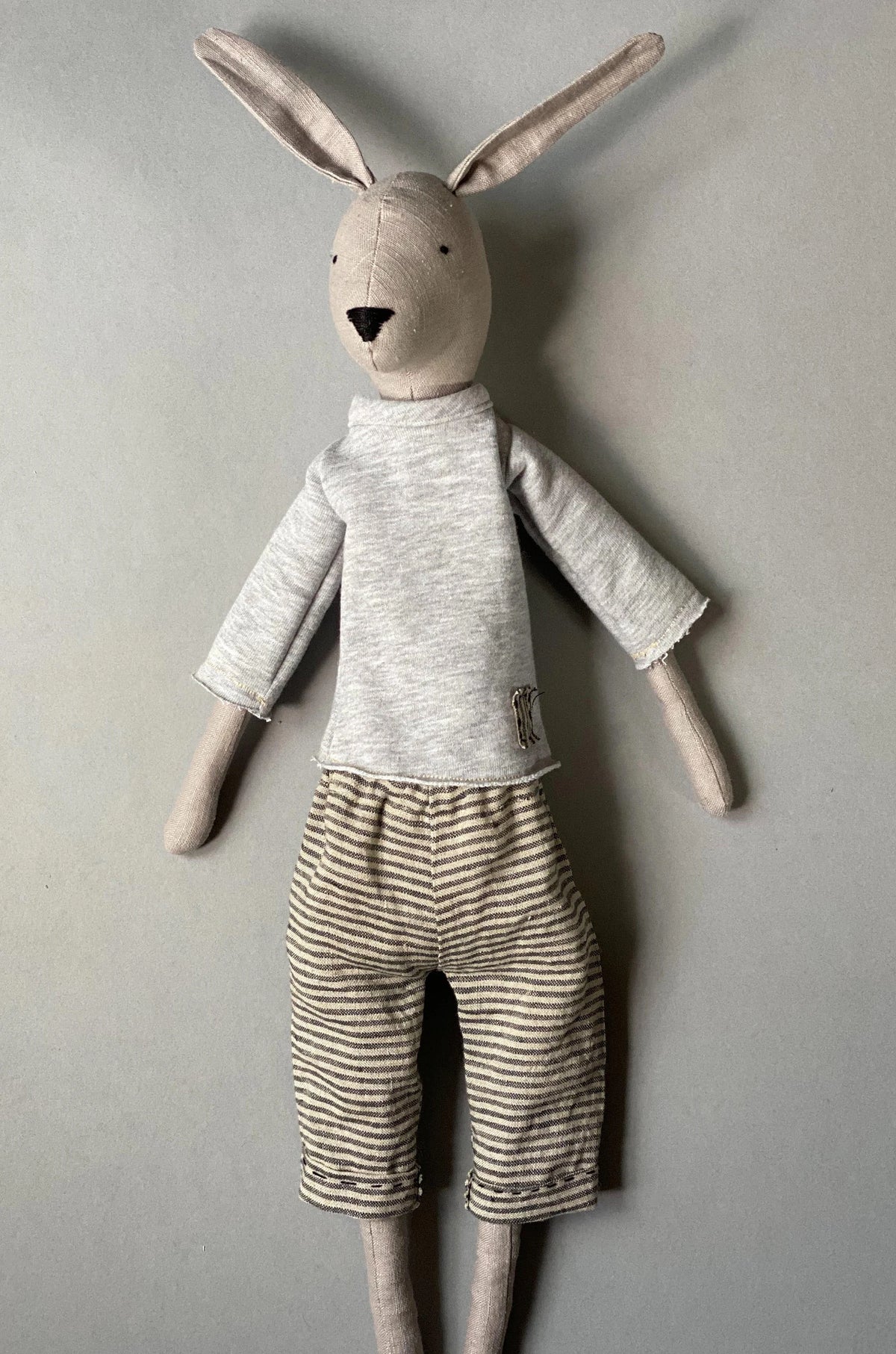 Hare & Bunny Soft Toy Sewing Pattern PDF + Full Tutorial | EFI Friends | 55 cm Heirloom Toy