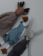 Hare & Bunny Soft Toy Sewing Pattern PDF + Full Tutorial | EFI Friends | 55 cm Heirloom Toy