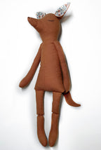 Fox Soft Toy Sewing Pattern PDF + Full Tutorial | EFI Friends | 55 cm Heirloom Toy