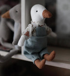 Mini Goose Sewing Pattern & Tutorial PDF – 18, 16, 13, 10 & 8 cm