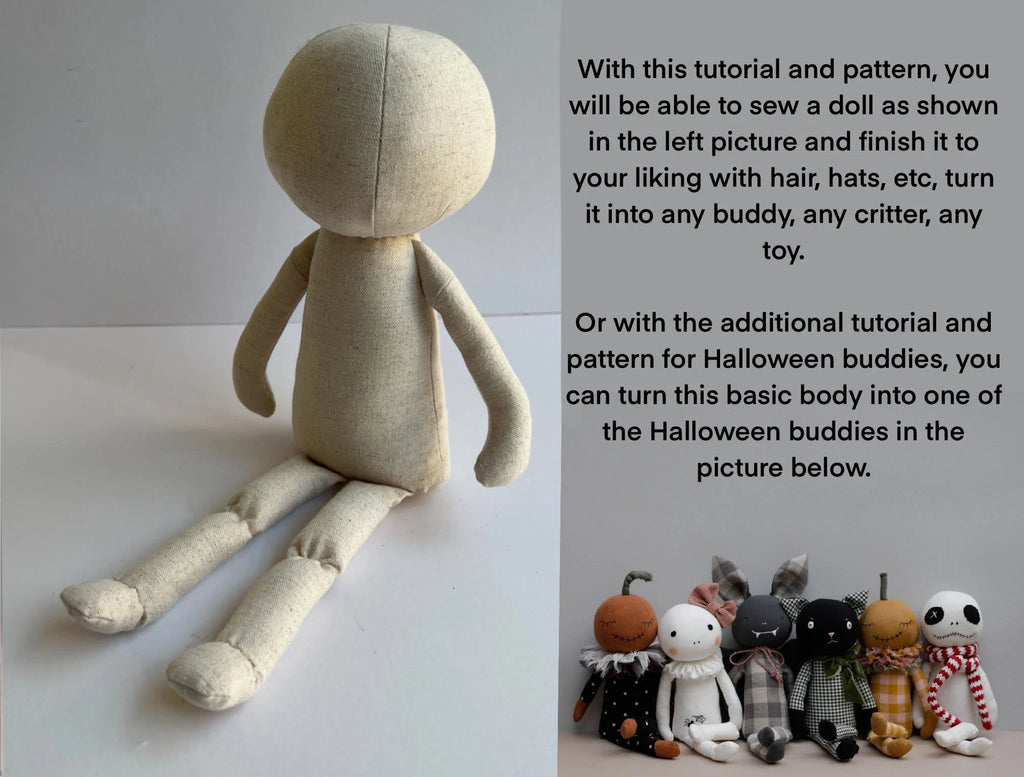 Not Just Halloween Buddies — Sewing Pattern Collection