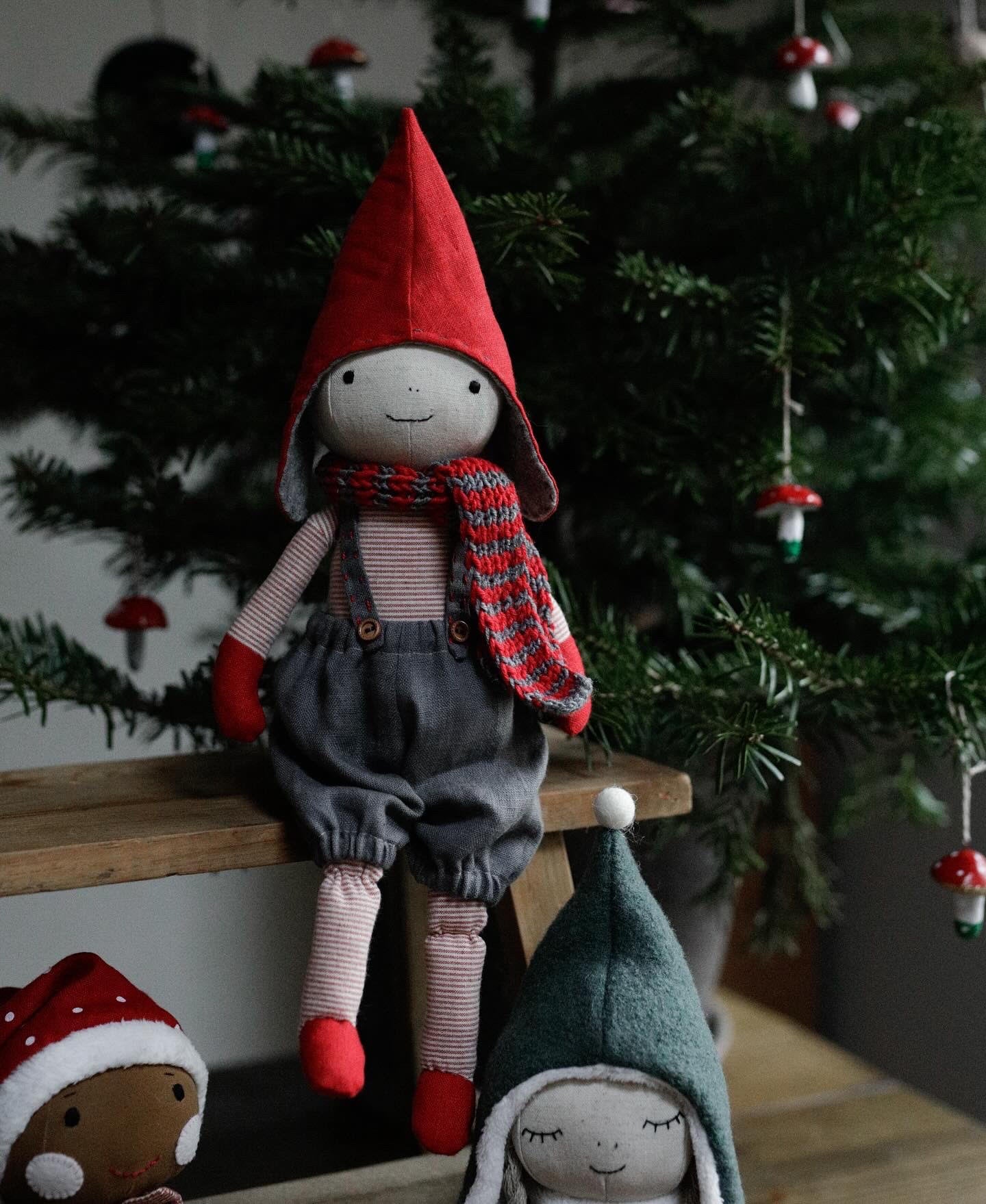 Christmas Buddies – Gingerbread & Elf/Pixie PDF Add-On Sewing Pattern & Tutorial
