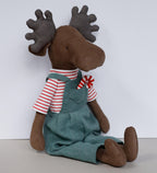 Moose Soft Toy Sewing Pattern PDF + Full Tutorial | EFI Friends | 55 cm Heirloom Toy