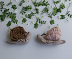 Little Snail Sewing Pattern & Tutorial | 16 × 12 cm Soft Toy