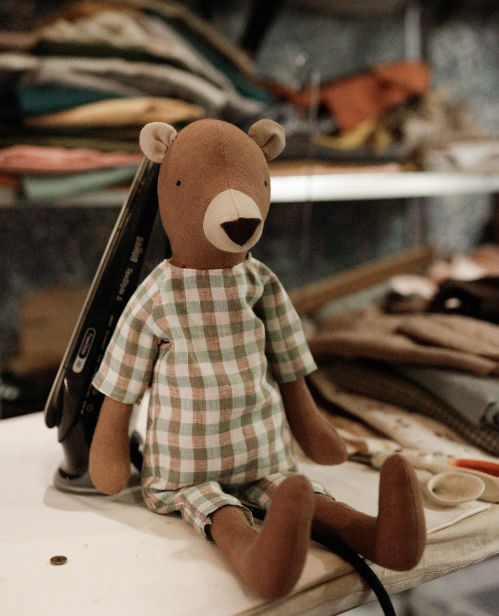Bear Soft Toy Sewing Pattern PDF + Full Tutorial | EFI Friends | 55 cm Heirloom Toy