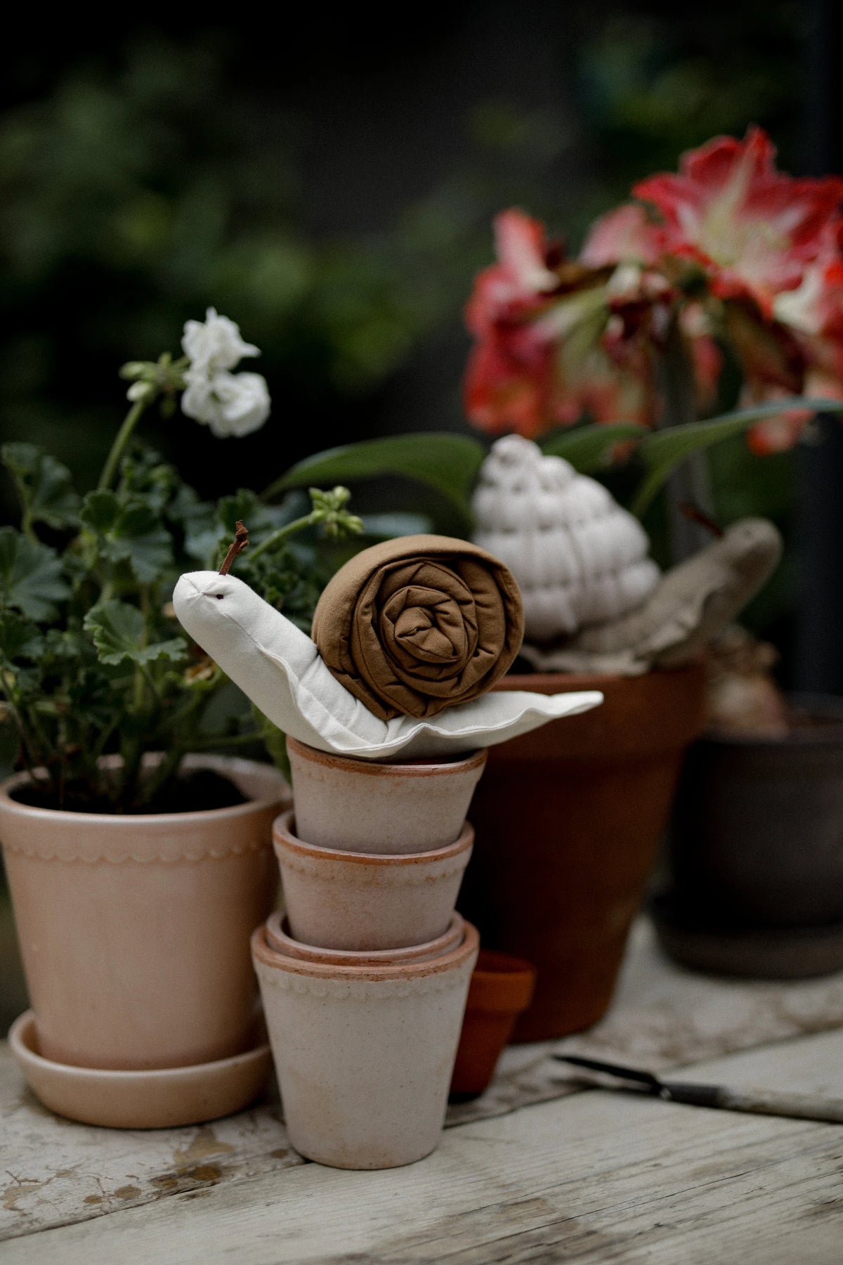 Little Snail Sewing Pattern & Tutorial | 16 × 12 cm Soft Toy