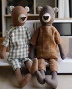 Bear Soft Toy Sewing Pattern PDF + Full Tutorial | EFI Friends | 55 cm Heirloom Toy