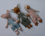 Dungarees Sewing Pattern PDF + Tutorial | Fits 55 cm & 30 cm EFI Friends Toys