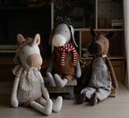 Horse, Donkey & Unicorn Soft Toy – PDF Sewing Pattern & Tutorial
