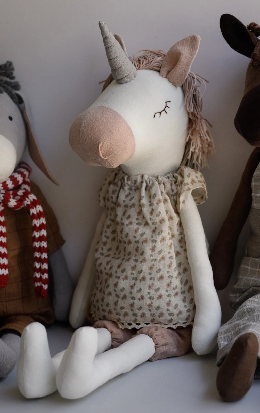 Horse, Donkey & Unicorn Soft Toy – PDF Sewing Pattern & Tutorial