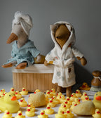 Bathrobe + Shower Cap Sewing Pattern PDF & Tutorial | Fits 55 cm & 30 cm EFI Friends Toys