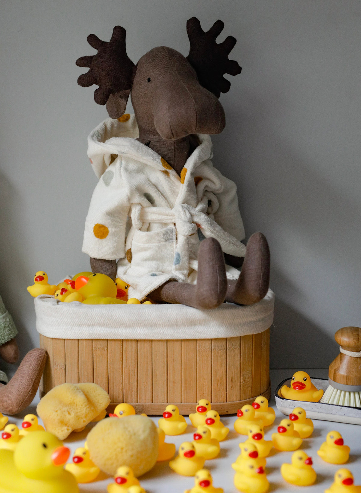 Bathrobe + Shower Cap Sewing Pattern PDF & Tutorial | Fits 55 cm & 30 cm EFI Friends Toys