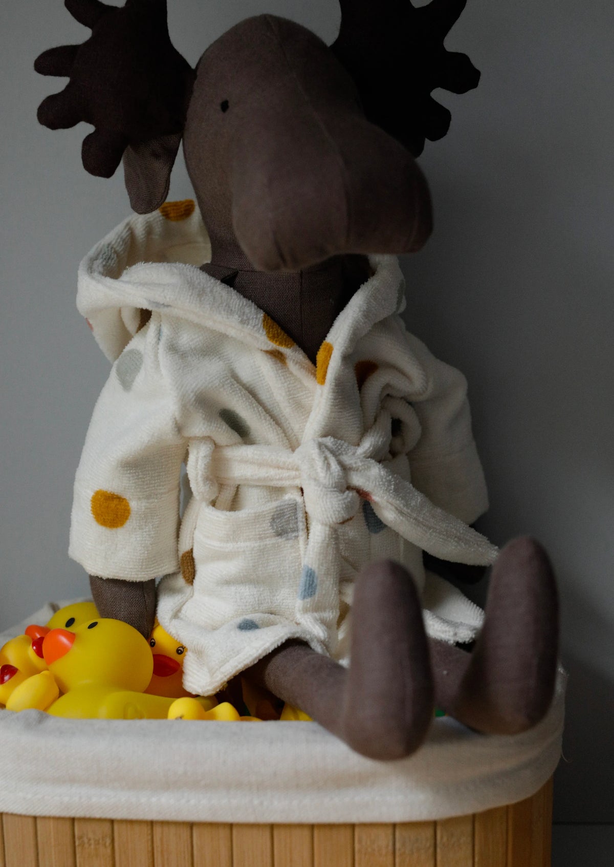 Bathrobe + Shower Cap Sewing Pattern PDF & Tutorial | Fits 55 cm & 30 cm EFI Friends Toys