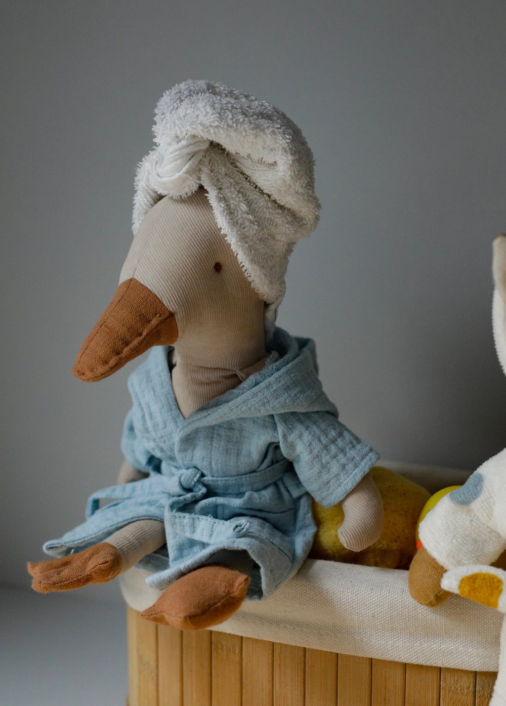 Bathrobe + Shower Cap Sewing Pattern PDF & Tutorial | Fits 55 cm & 30 cm EFI Friends Toys