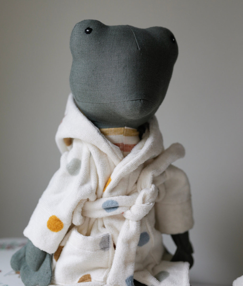 Bathrobe + Shower Cap Sewing Pattern PDF & Tutorial | Fits 55 cm & 30 cm EFI Friends Toys