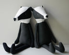 Badger Soft Toy Sewing Pattern PDF + Full Tutorial | EFI Friends | 55 cm Heirloom Toy