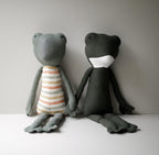 Frog & Toad Soft Toy Sewing Pattern PDF + Full Tutorial | EFI Friends | 55 cm Heirloom Toy
