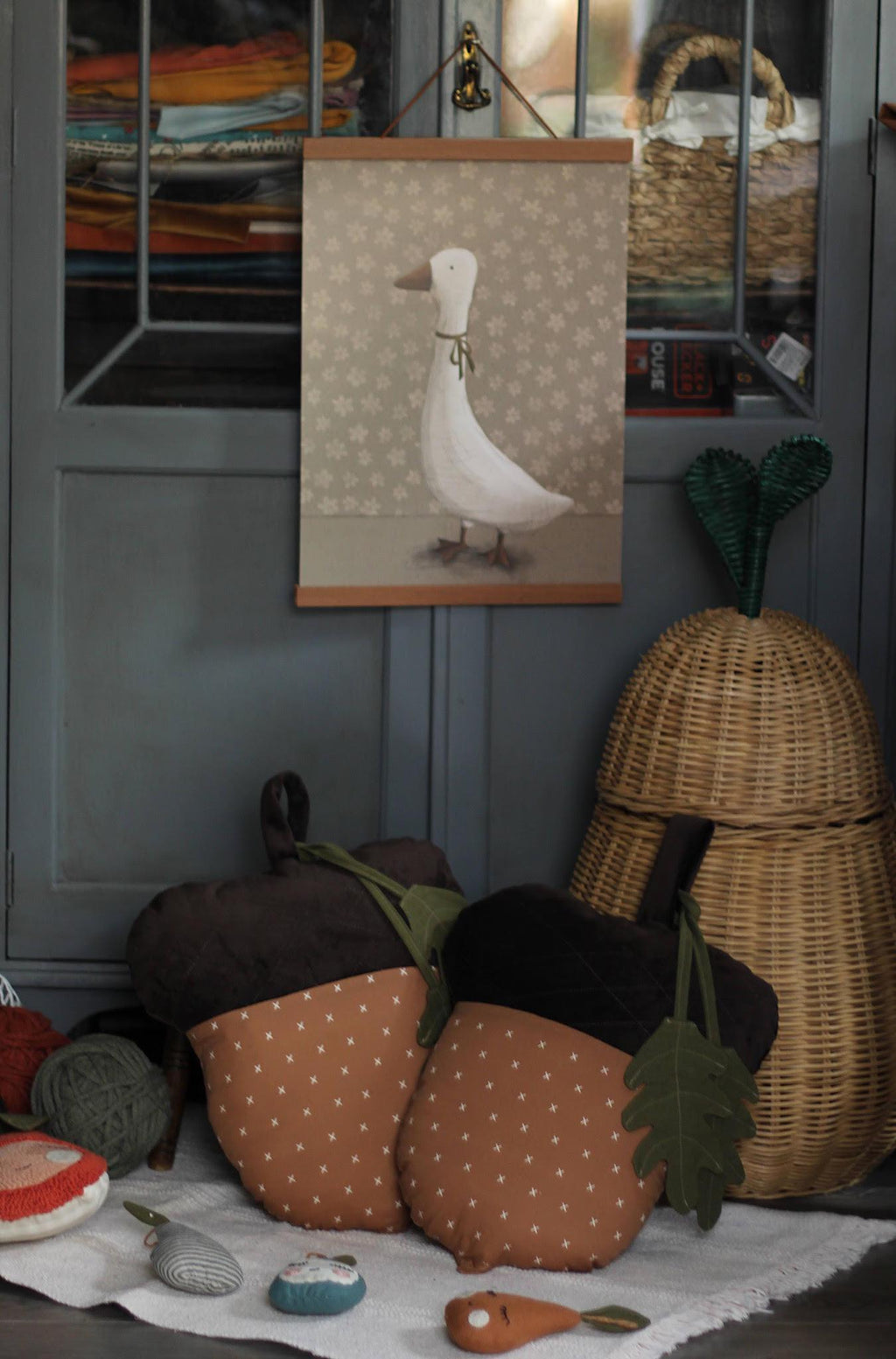 Acorn Cushion Sewing Pattern PDF + Tutorial | Beginner-Friendly Autumn Decor
