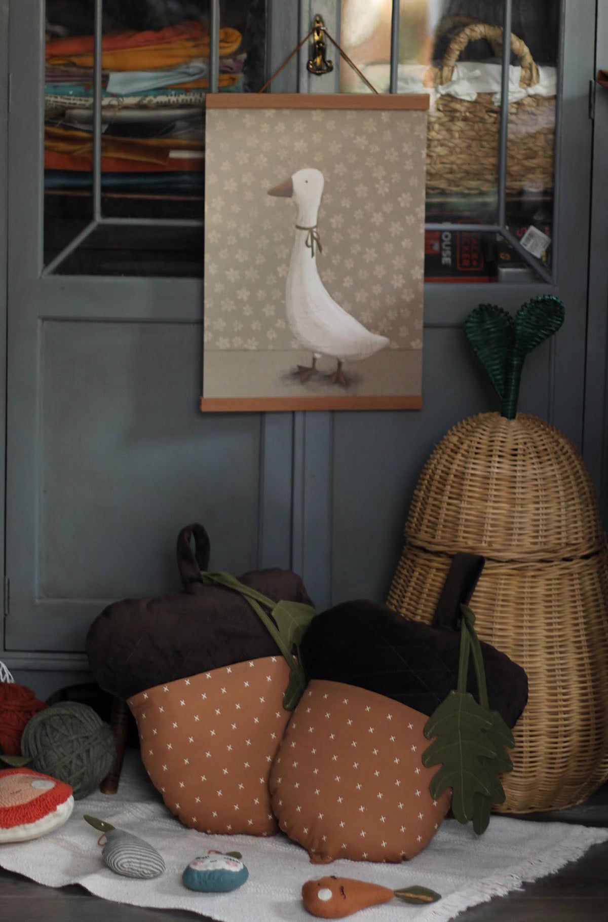 Acorn Cushion Sewing Pattern PDF + Tutorial | Beginner-Friendly Autumn Decor