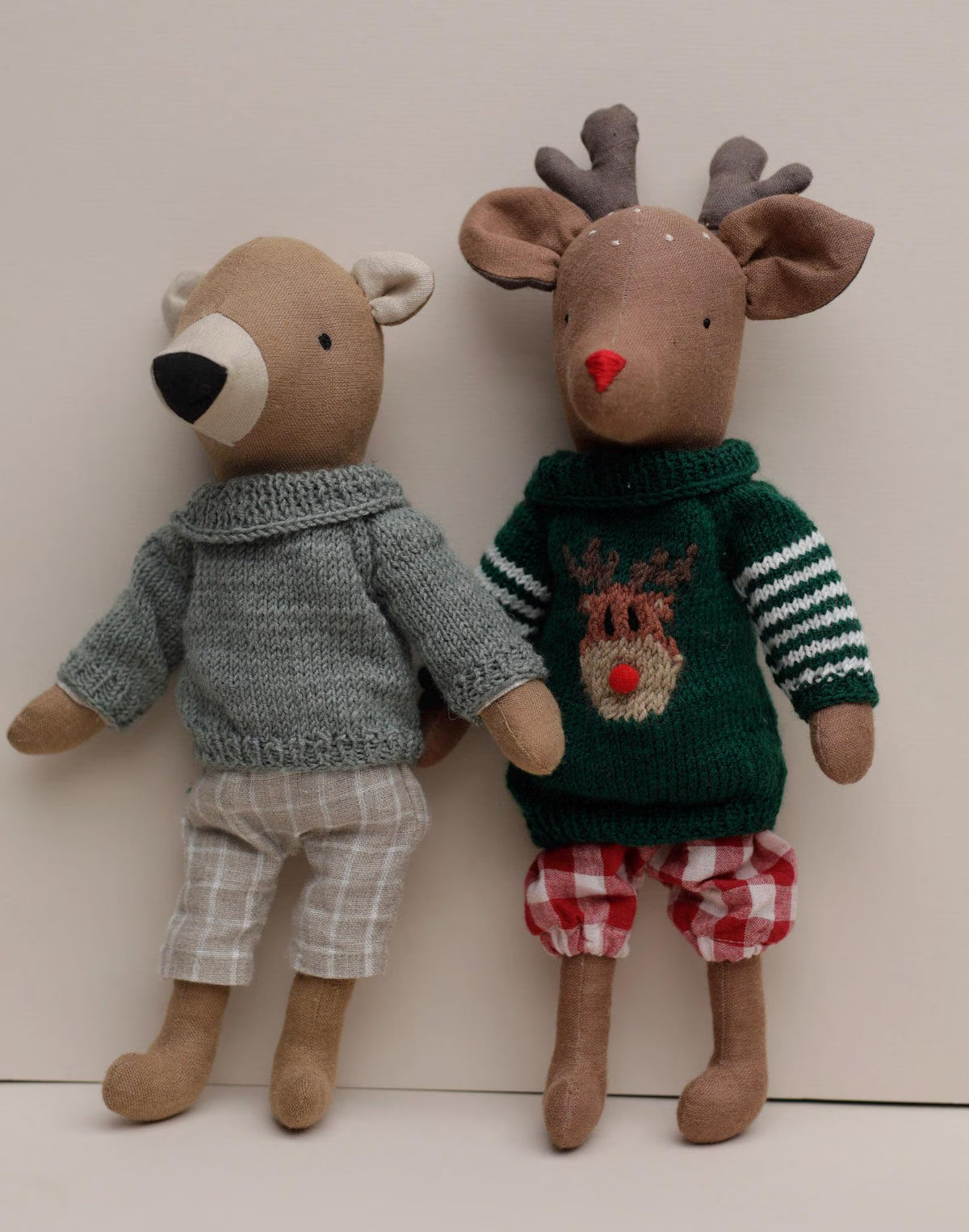Knitted Turtleneck Jumper Pattern PDF + Tutorial | Fits 55 cm & 30 cm EFI Friends Toys