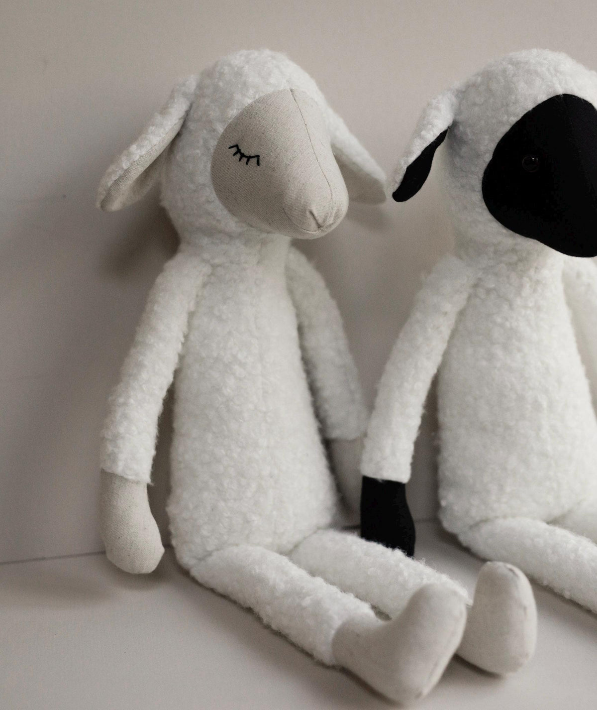 Lamb Soft Toy Sewing Pattern PDF + Full Tutorial | EFI Friends | 55 cm Heirloom Toy