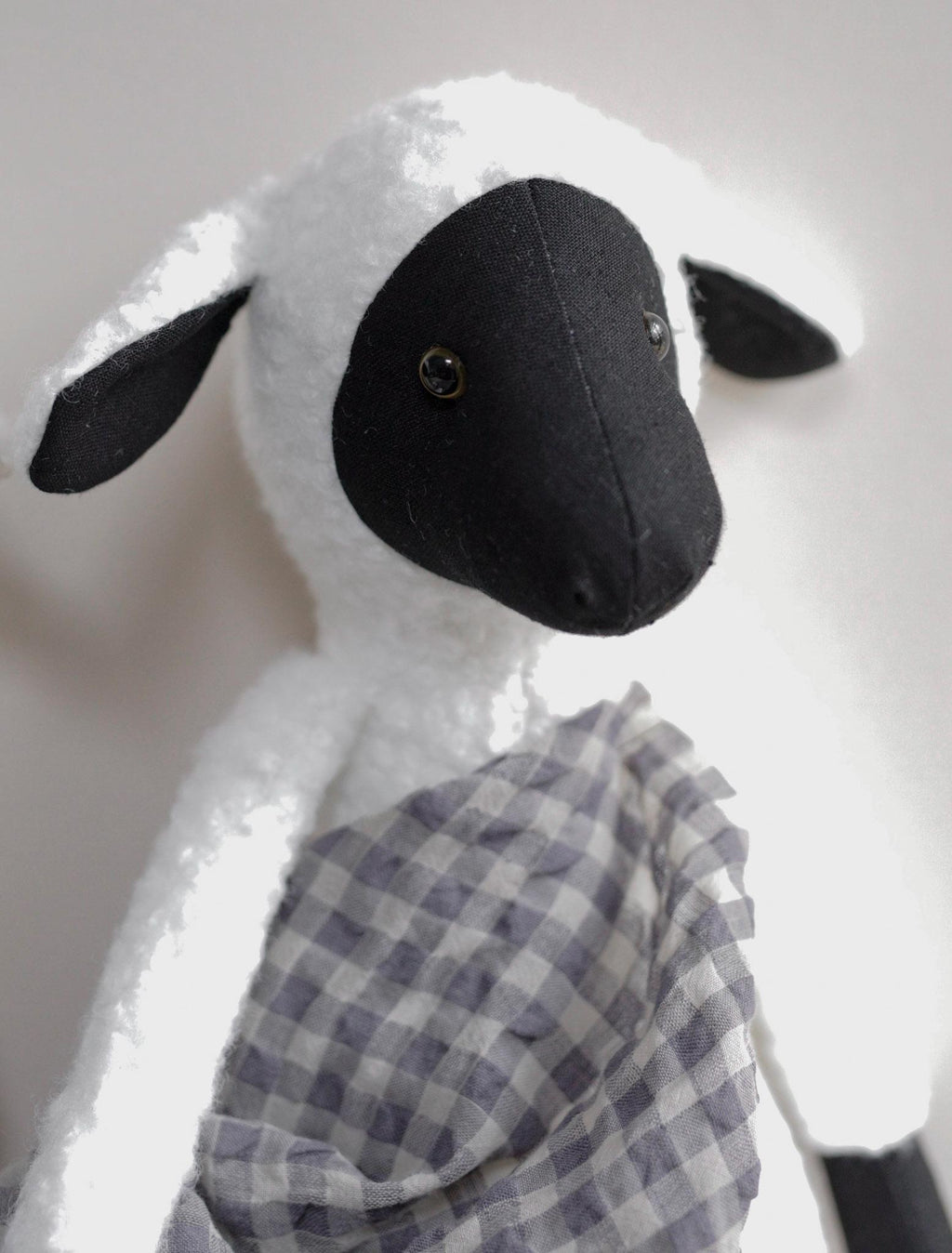 Lamb Soft Toy Sewing Pattern PDF + Full Tutorial | EFI Friends | 55 cm Heirloom Toy